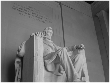 The Abraham Lincoln Memorial